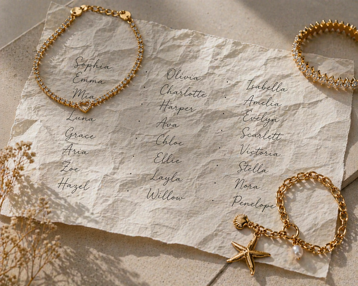 BRACELETS — Women’s Names