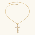 Nammu Diamond Cross Necklace