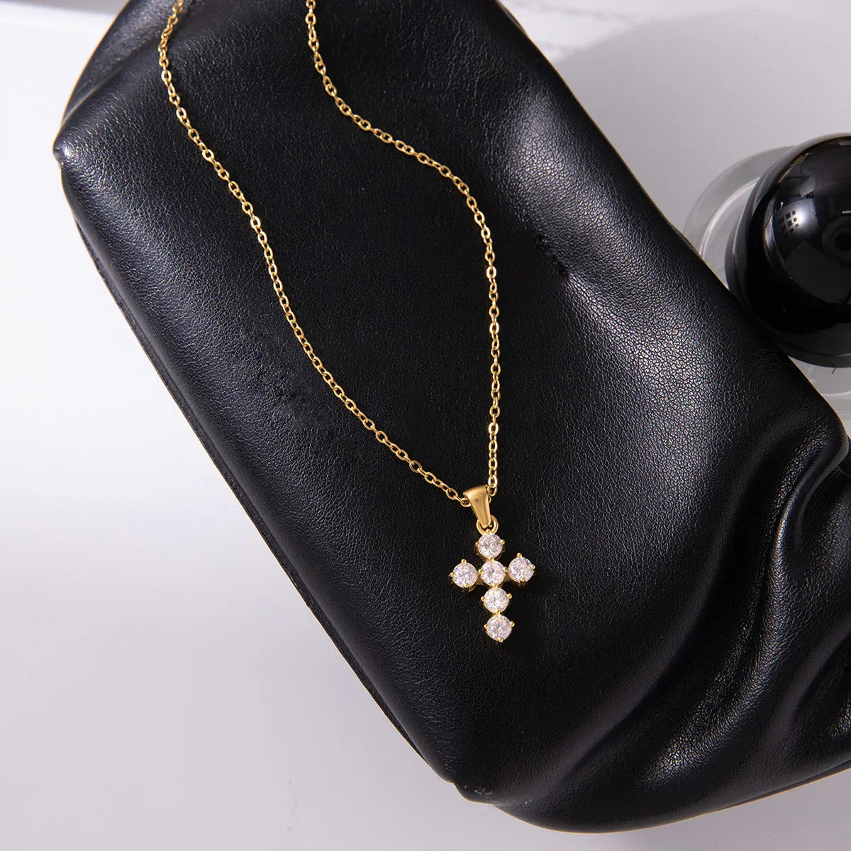 Eir Diamond Cross Necklace
