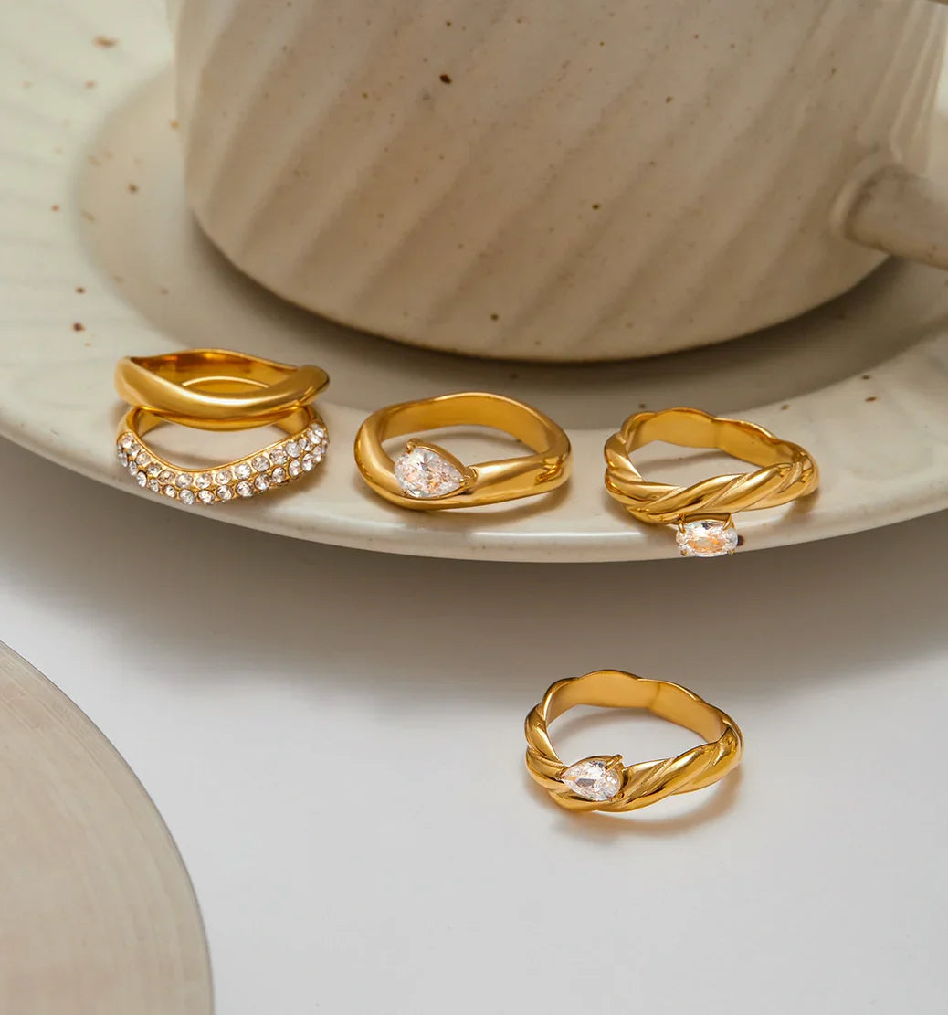 Rhodos Curated Ring Stack Collection
