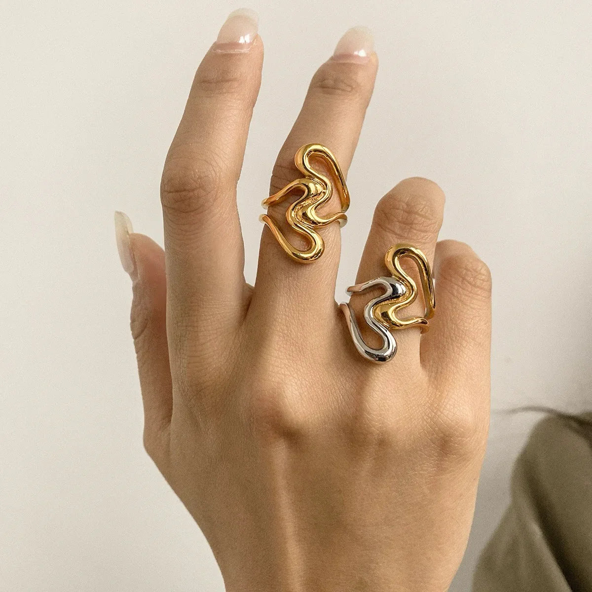 Cordoba Abstract Gold Ring