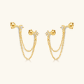 Euphoria Diamond Chain Stud