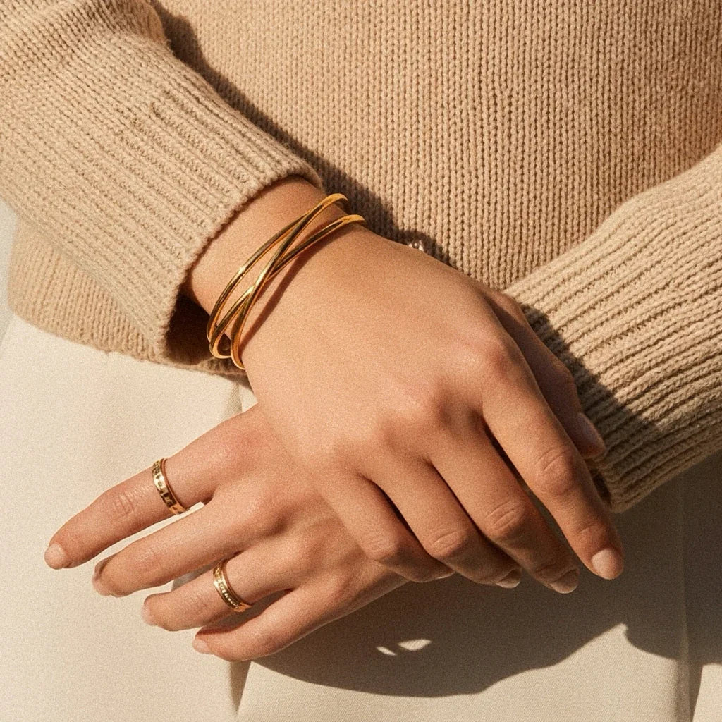 Iris Gold Bracelet