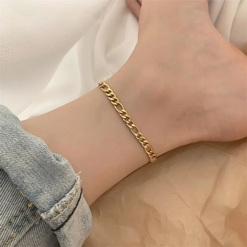 Santorini Gold Anklet