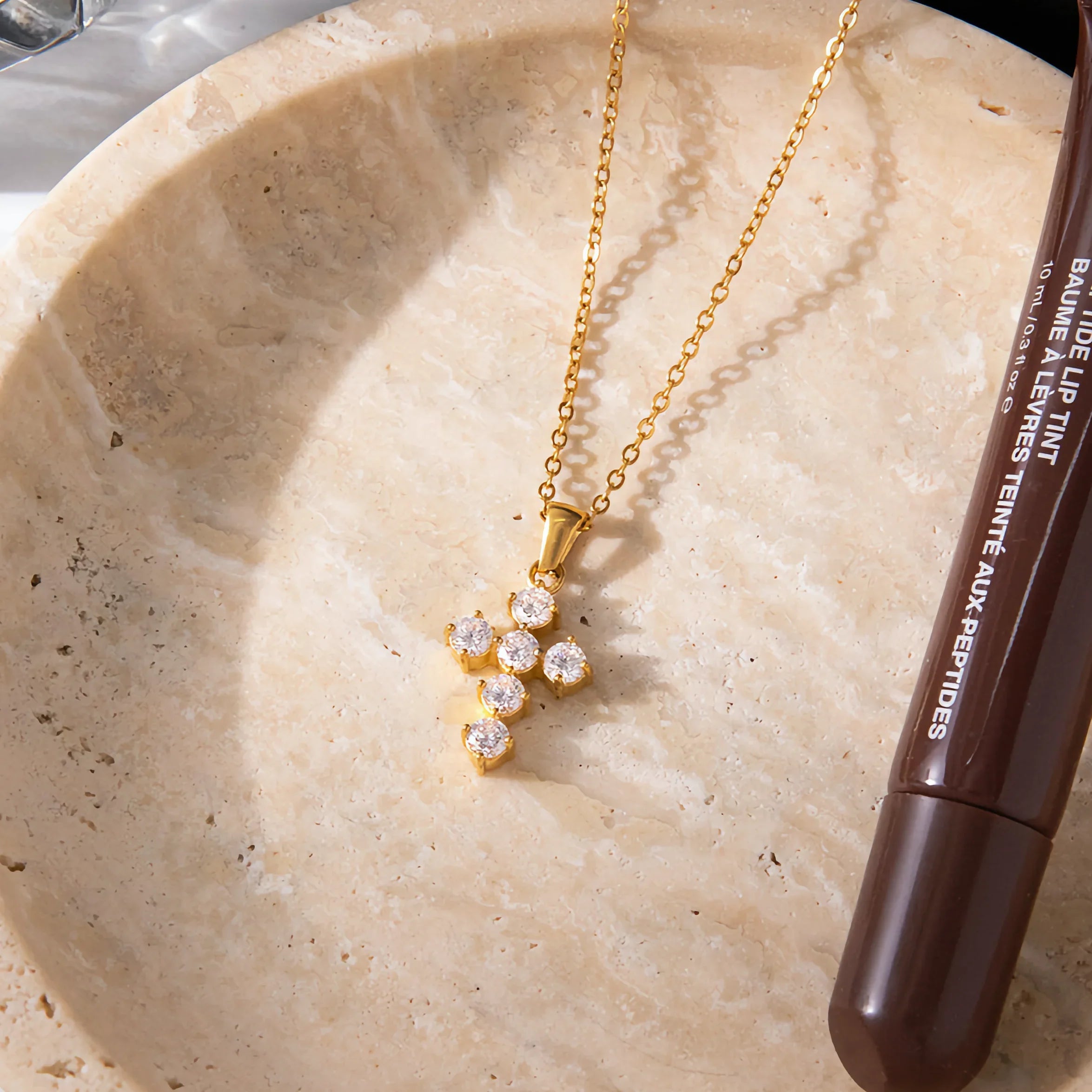 Eir Diamond Cross Necklace