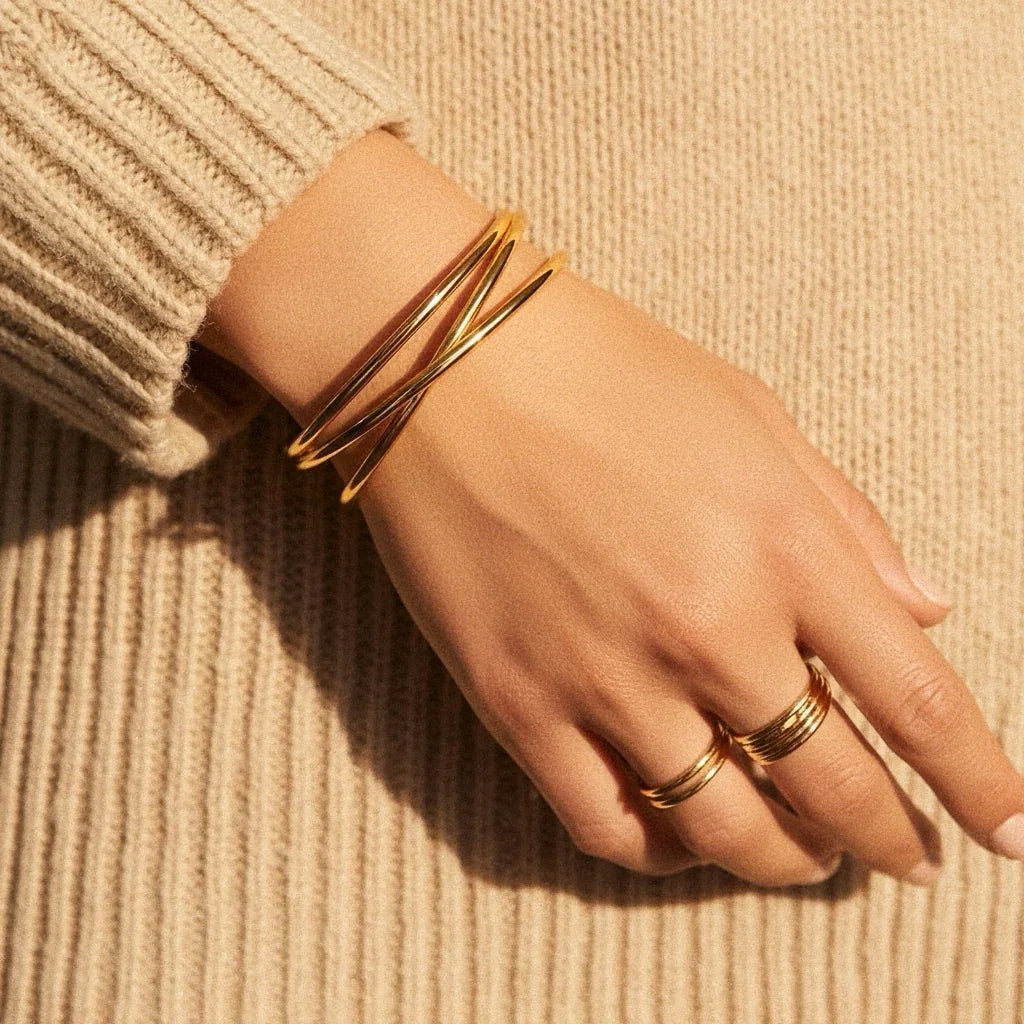 Iris Gold Bracelet