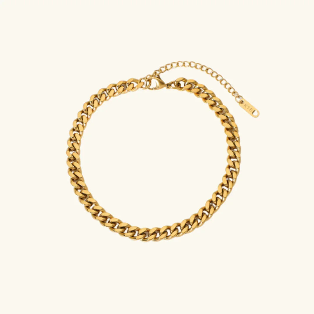 Ocean Gold Anklet