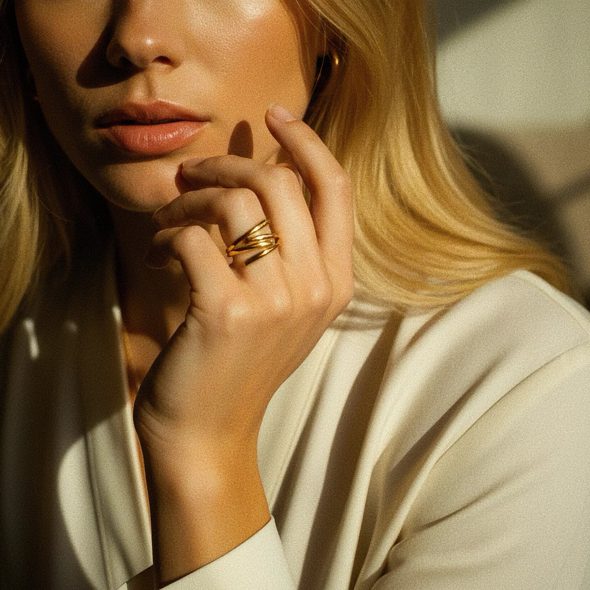 Shanghai Contemporary Gold Ring