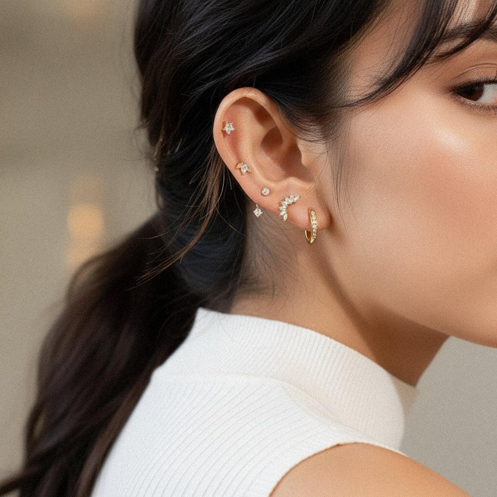 Love Whisper Diamond Earrings Bundle