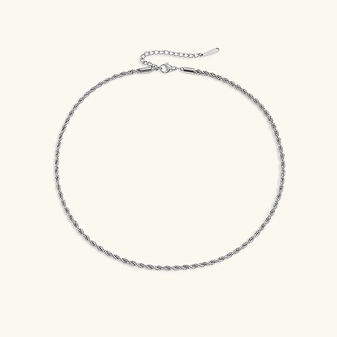 Epona Rope Chain Gold Necklace