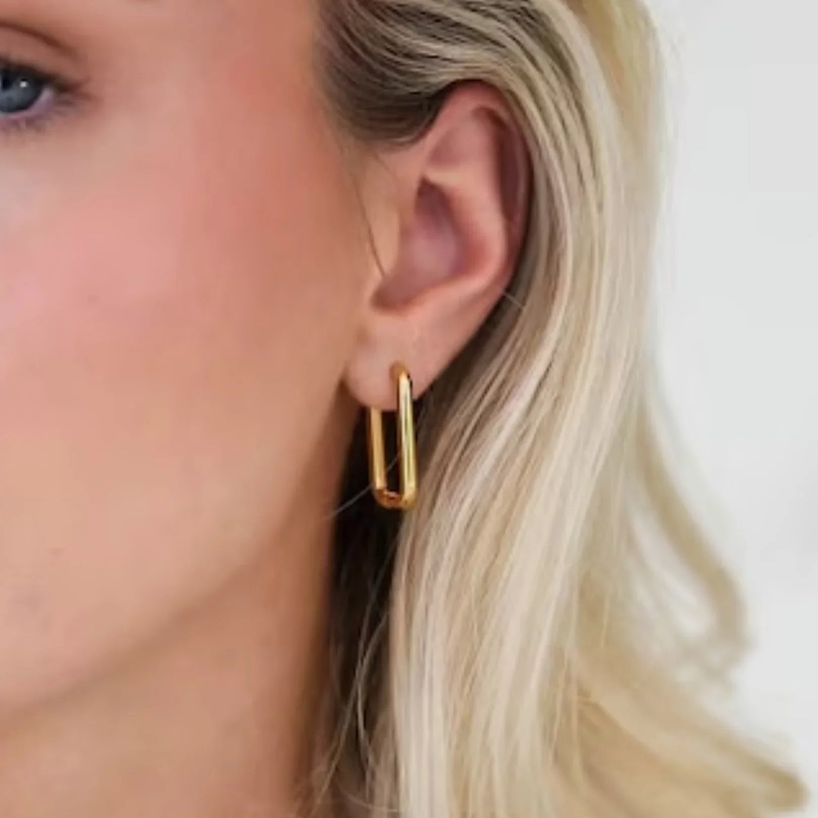 Shine Gold U Hoops