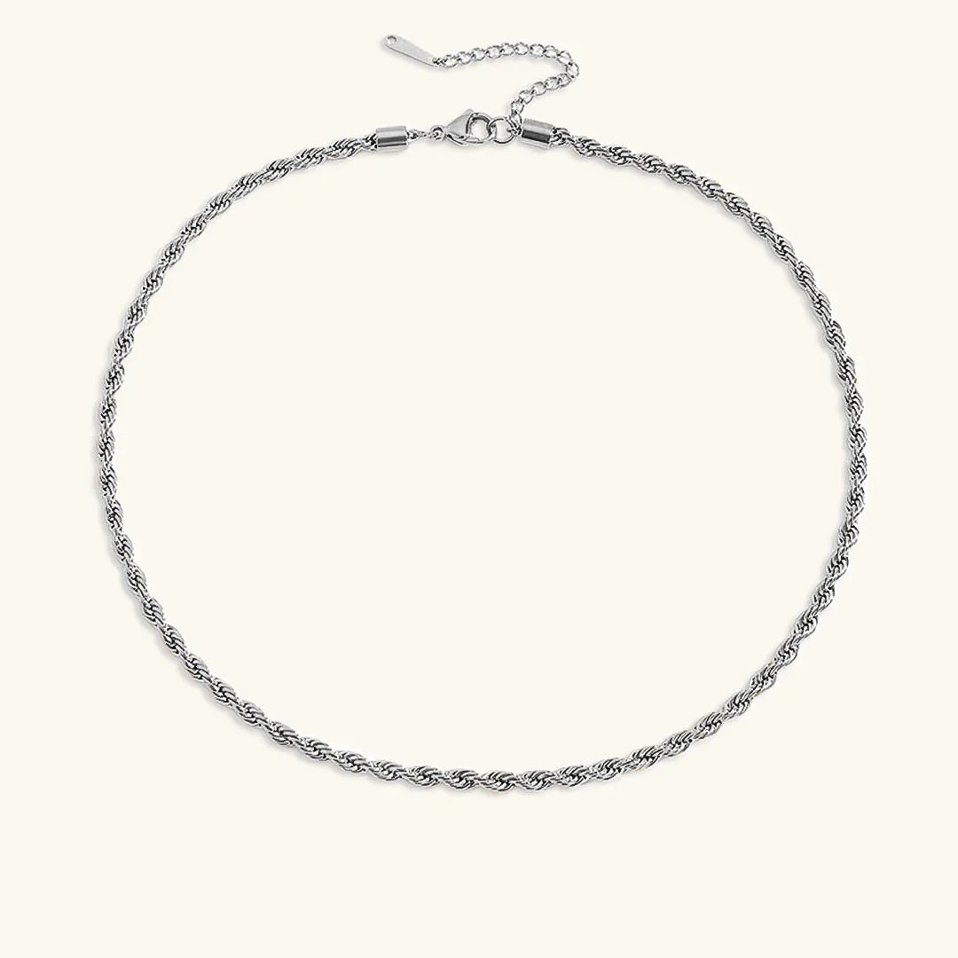 Epona Rope Chain Gold Necklace