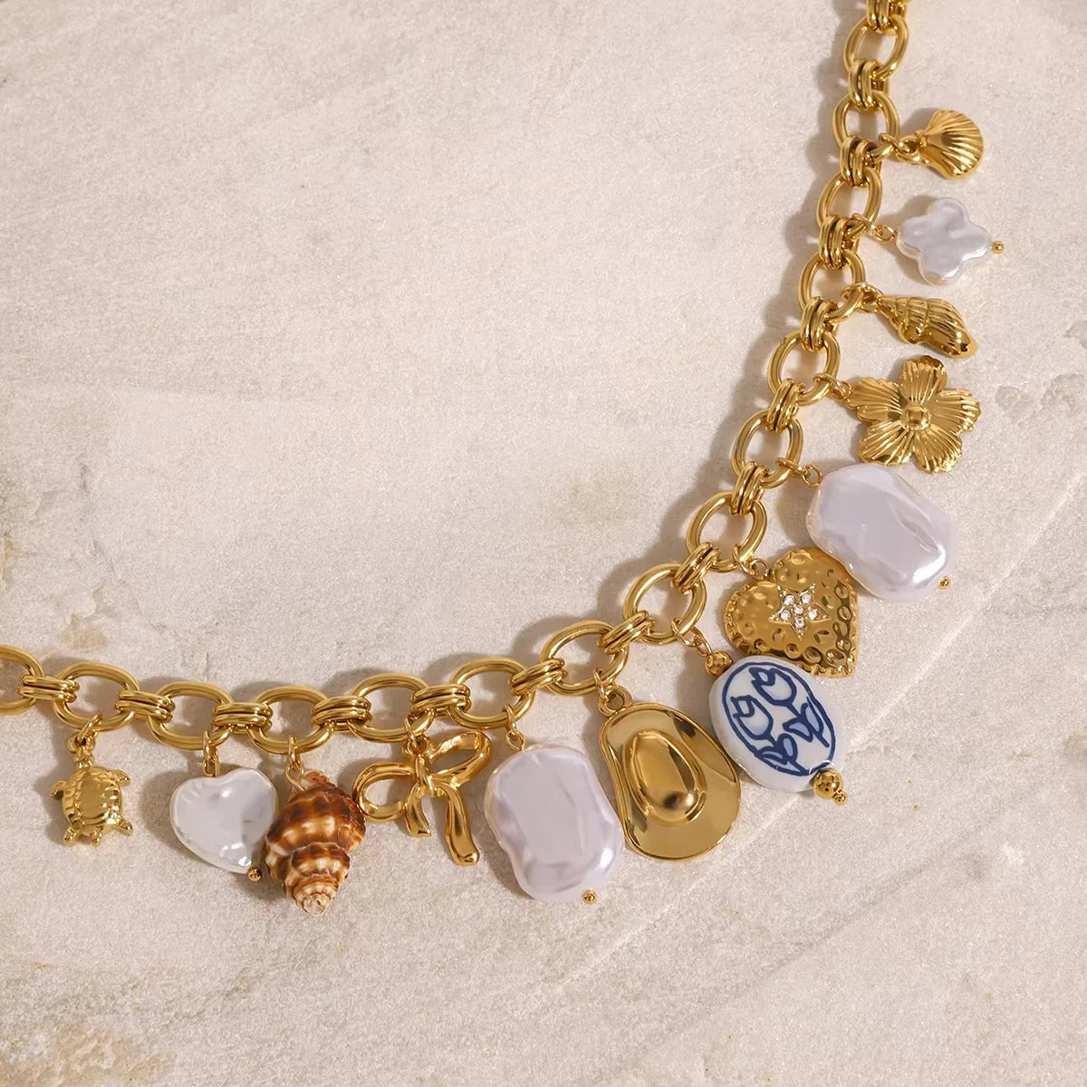 Flora Ocean-Inspired Necklace