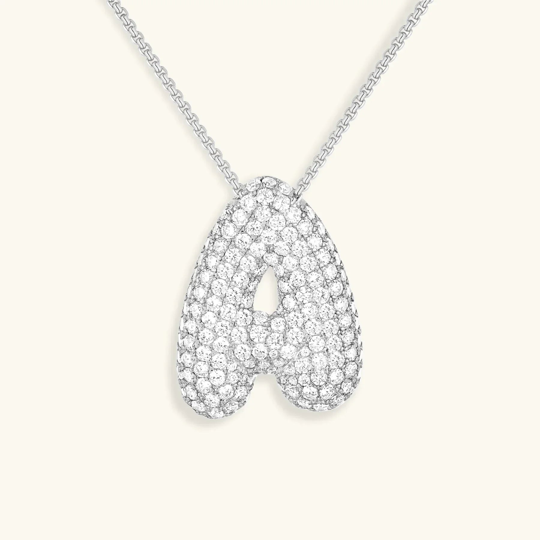 Ala Initial Diamond Necklace