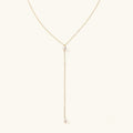 Aine Pearl Tassel Necklace