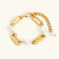 Charlotte Pearl Chain Bracelet