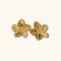 Belonging Flower Gold Earrings
