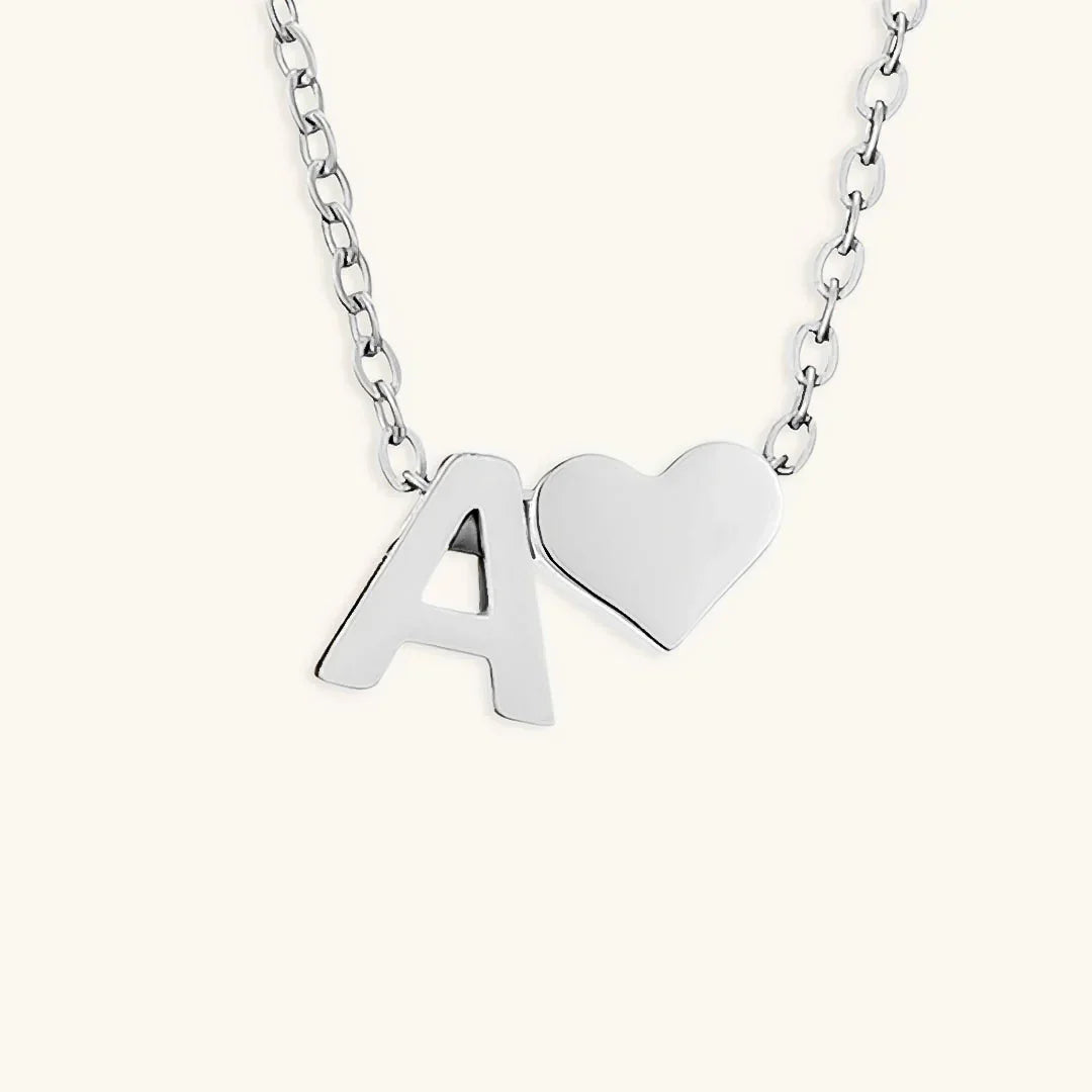 Hathor Initial Letter Gold Necklace