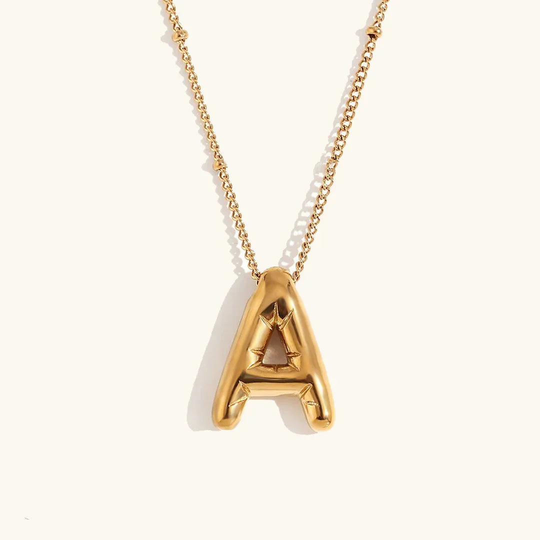 Diana Gold Initial Necklace