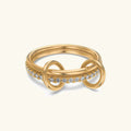 Austin Stacked Diamond Ring
