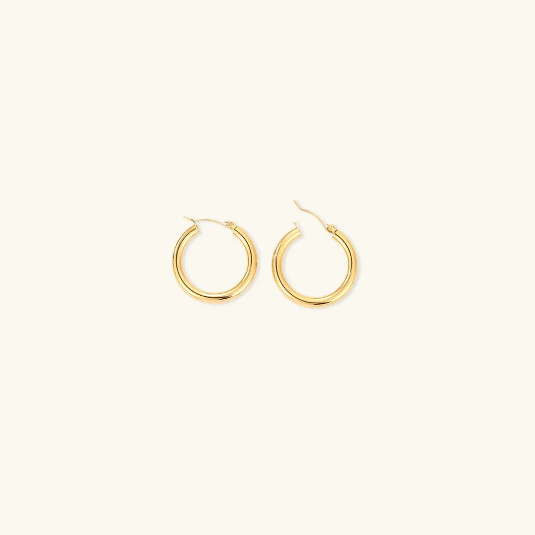 Whisper Round Hoops