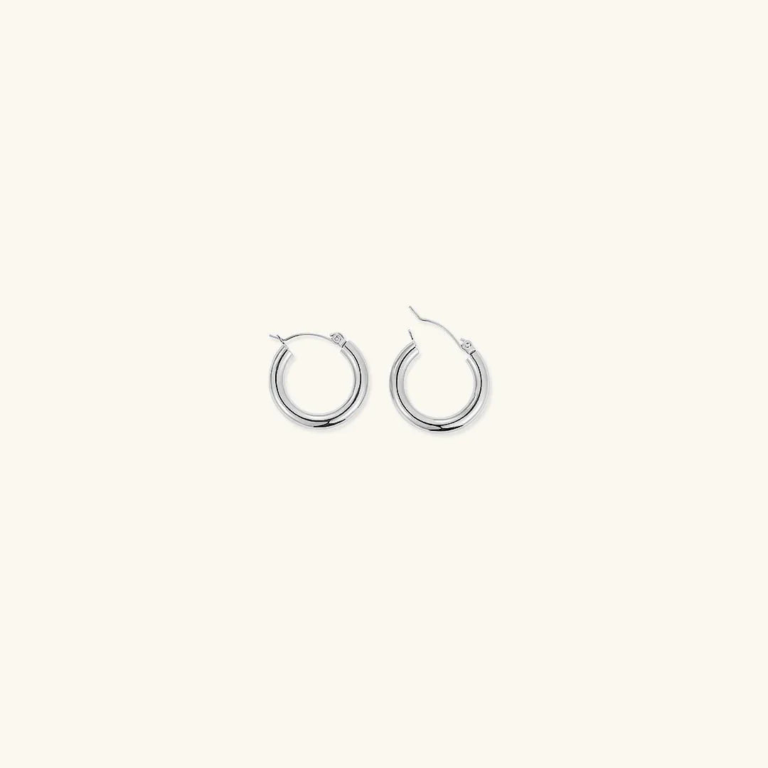 Whisper Round Hoops