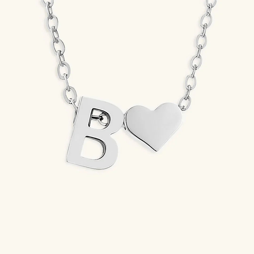 Hathor Initial Letter Gold Necklace