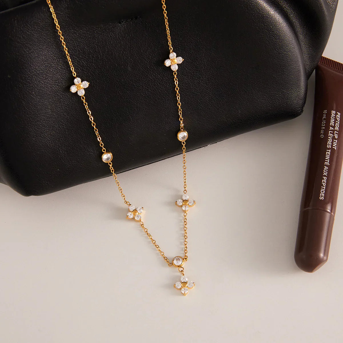 Anahit Diamond Clover Necklace