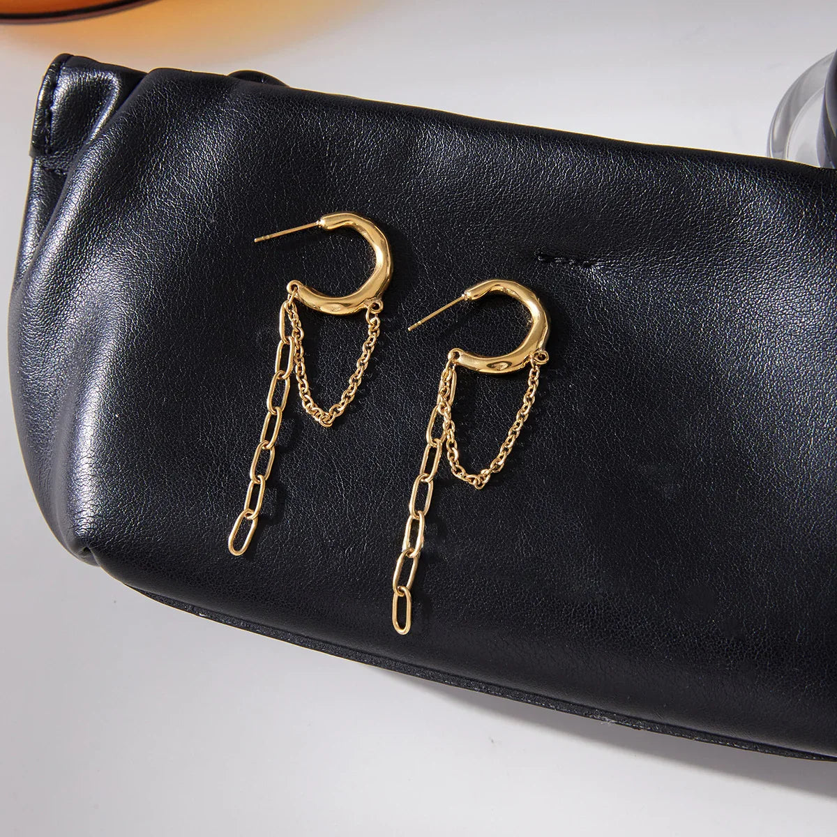 Purity Link Chain Hoops