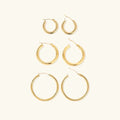 Whisper Round Hoops