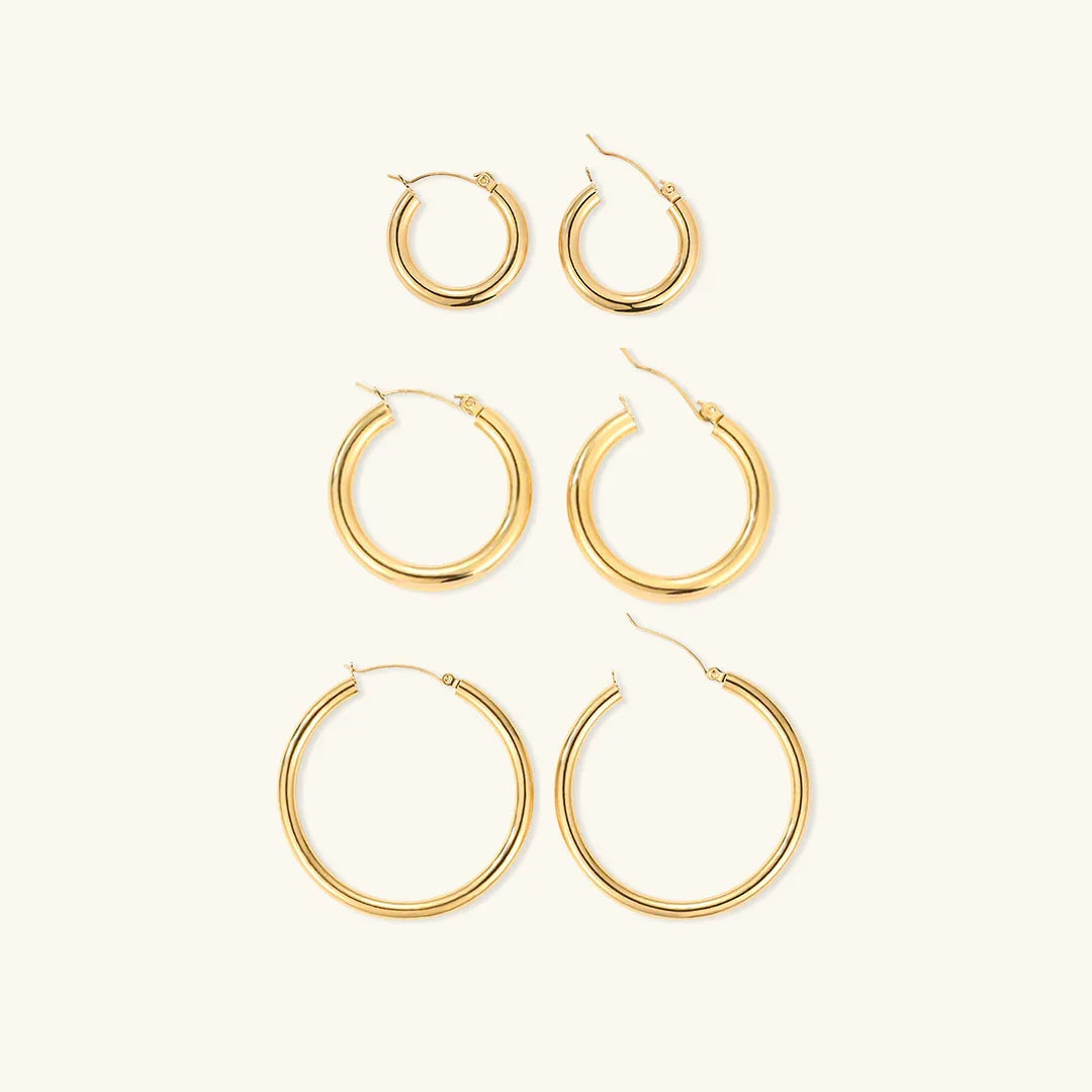 Whisper Round Hoops