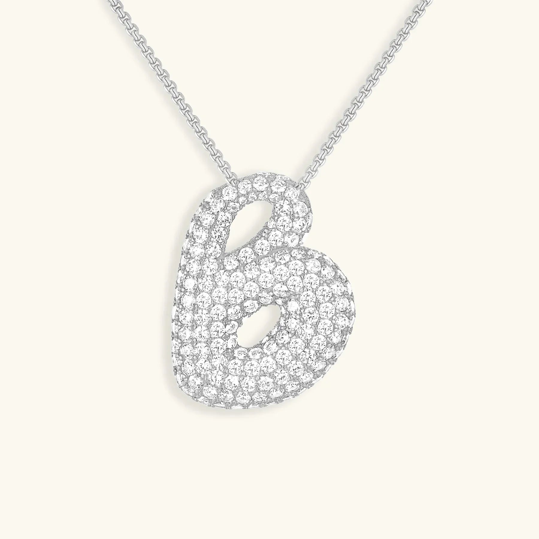 Ala Initial Diamond Necklace