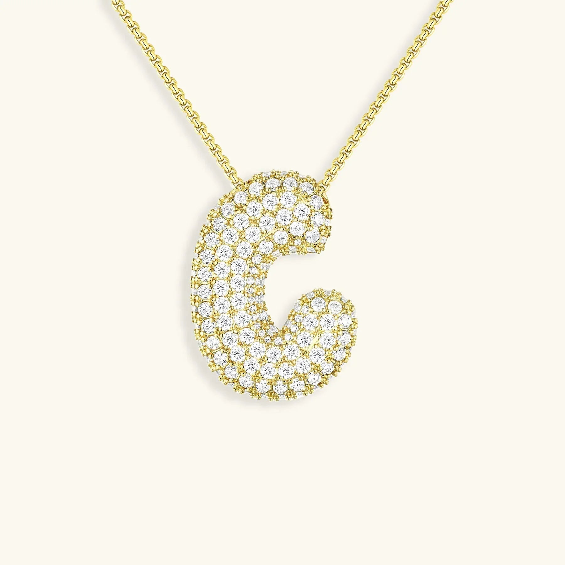 Ala Initial Diamond Necklace
