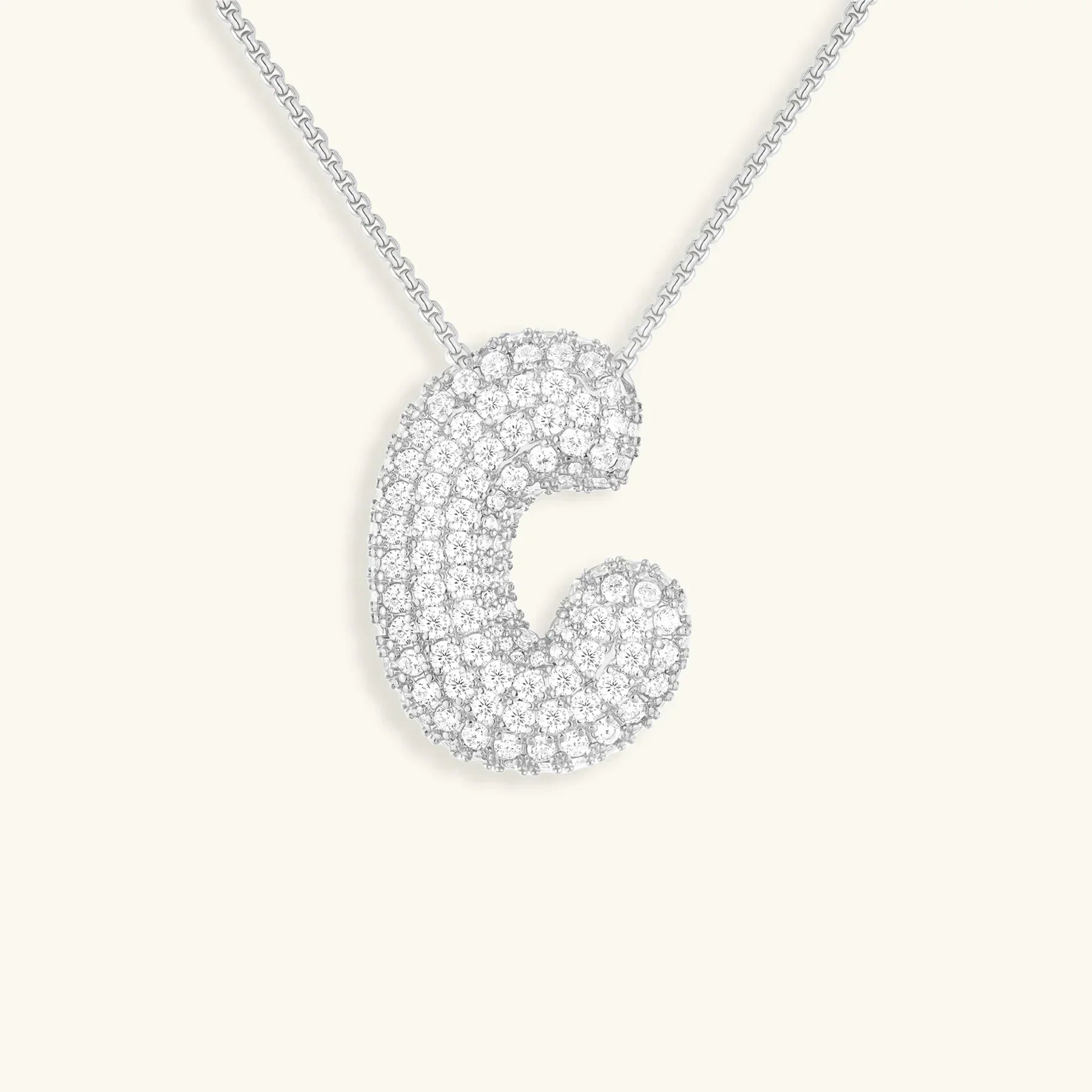 Ala Initial Diamond Necklace