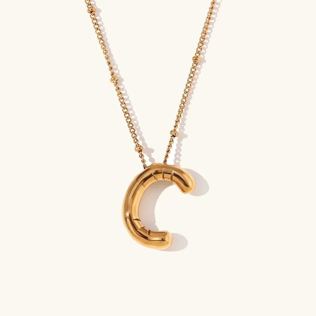 Diana Gold Initial Necklace