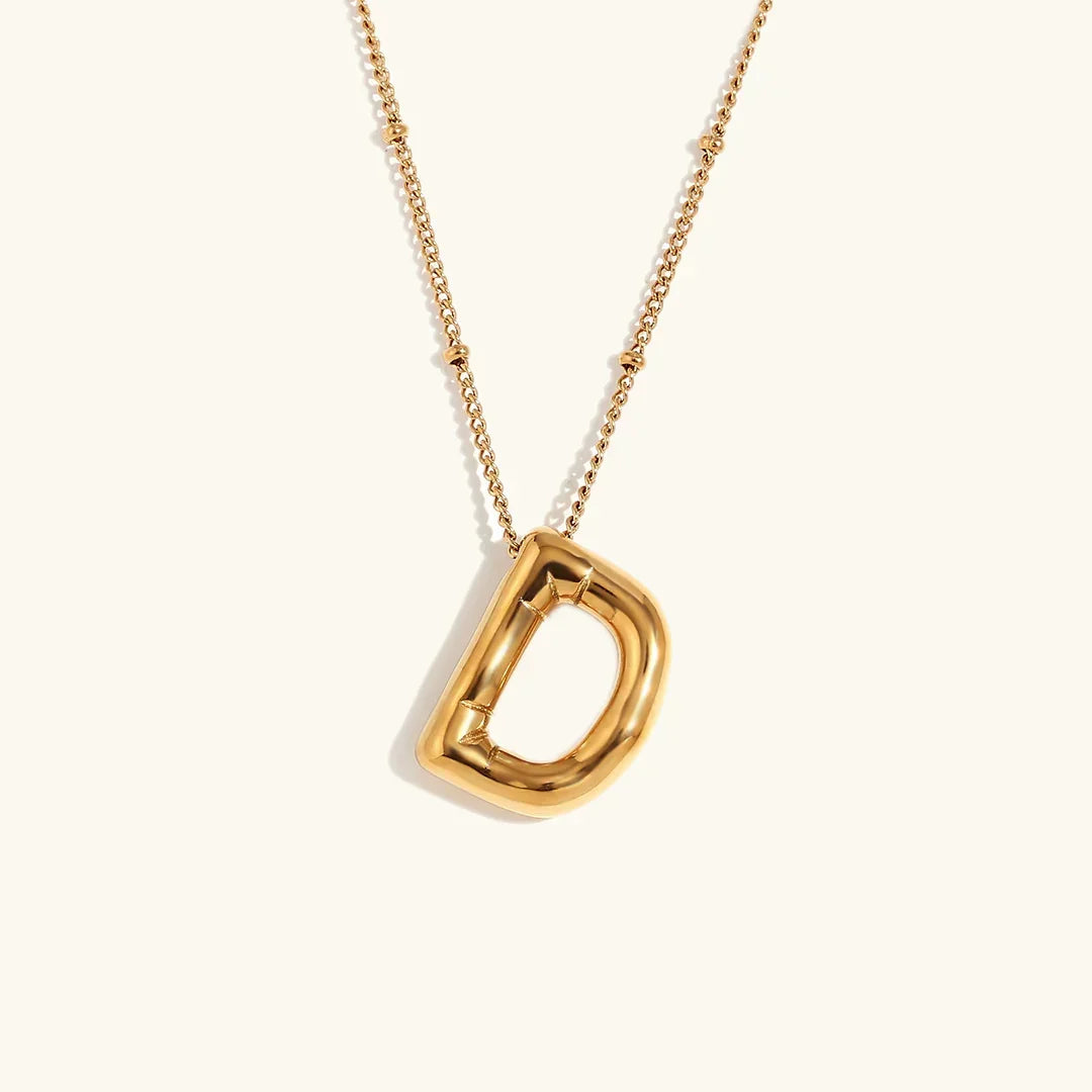 Diana Gold Initial Necklace