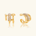 Fearless Layered Diamond Earrings