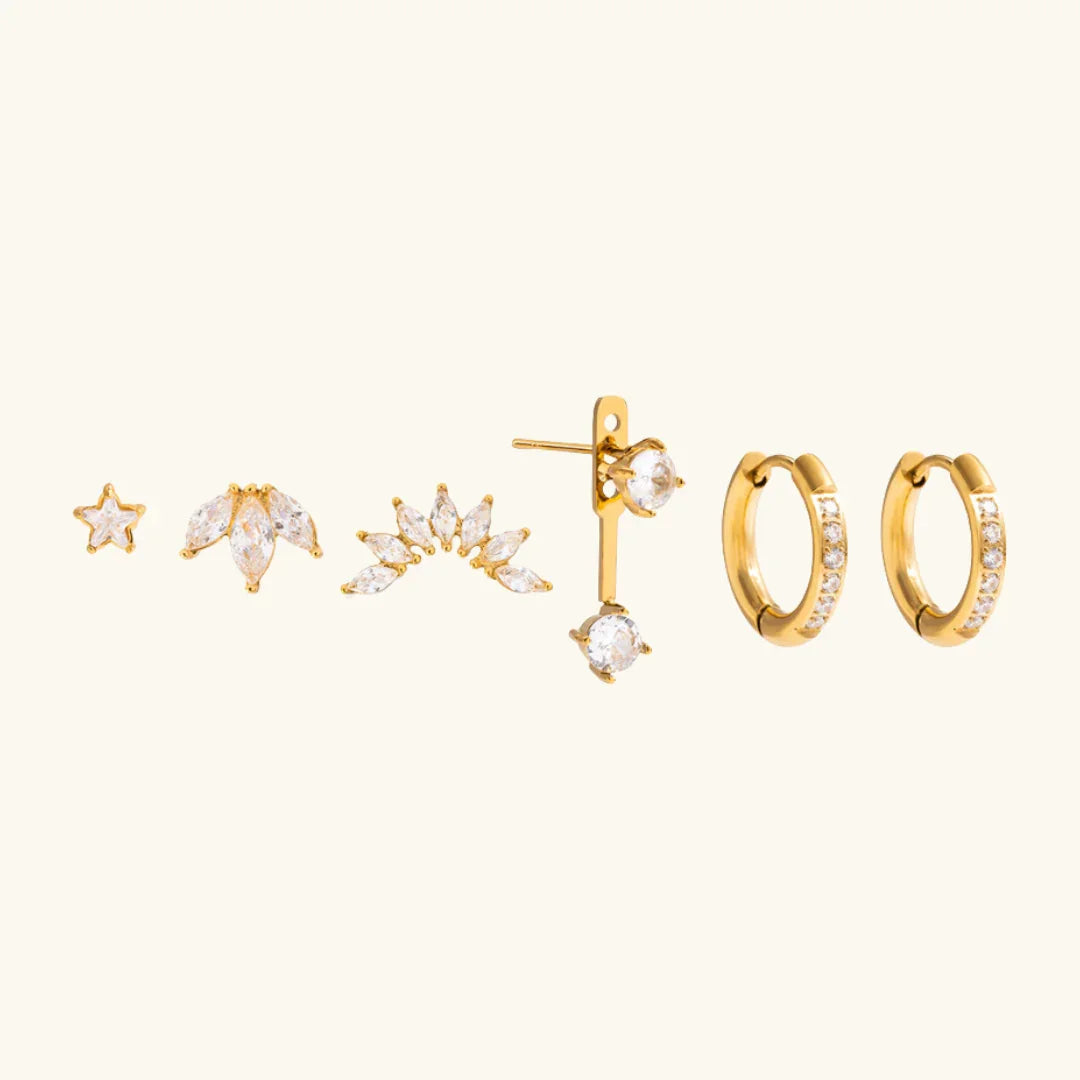 Love Whisper Diamond Earrings Bundle