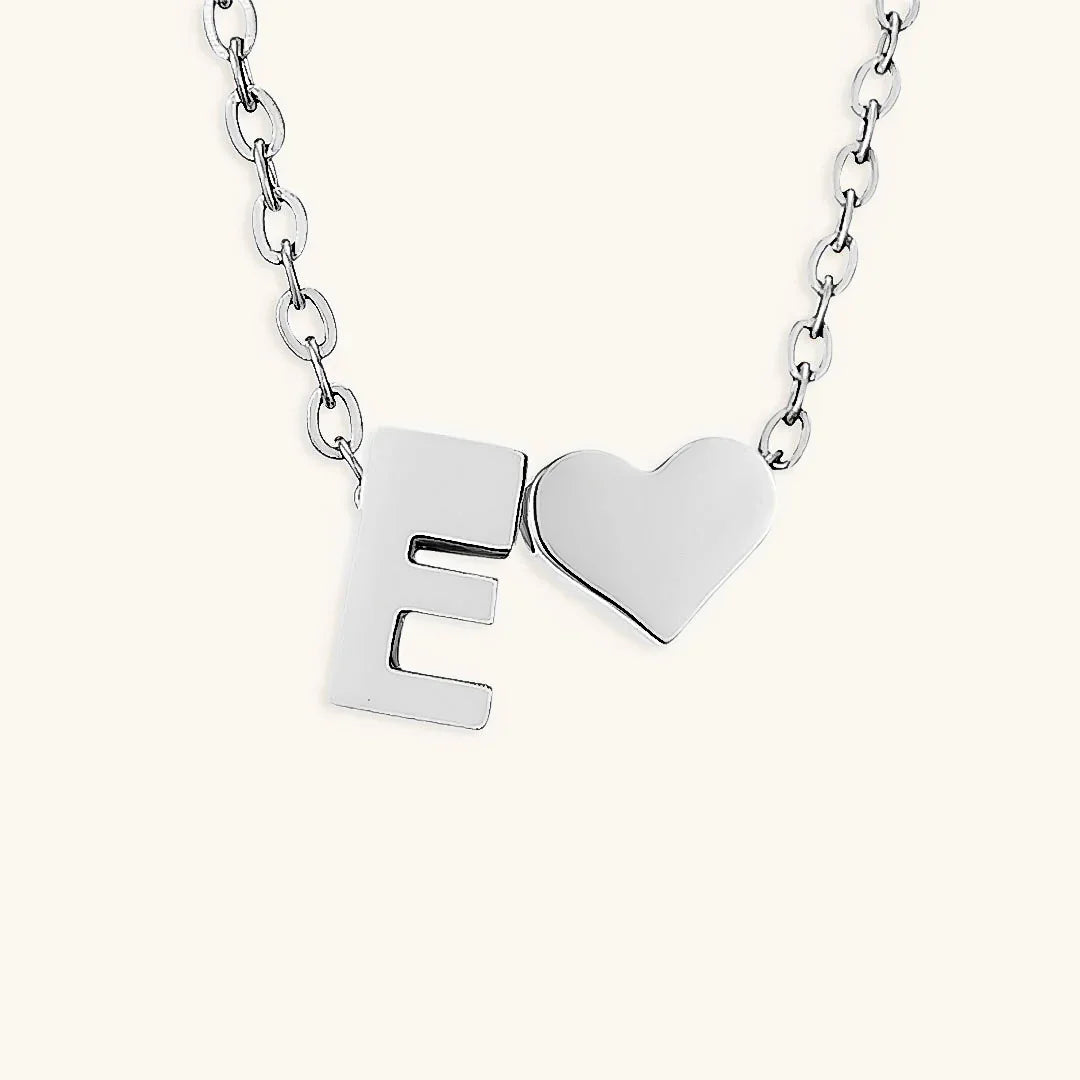 Hathor Initial Letter Gold Necklace