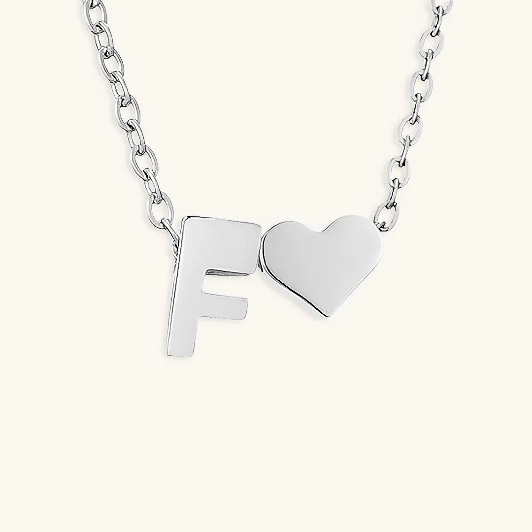 Hathor Initial Letter Gold Necklace