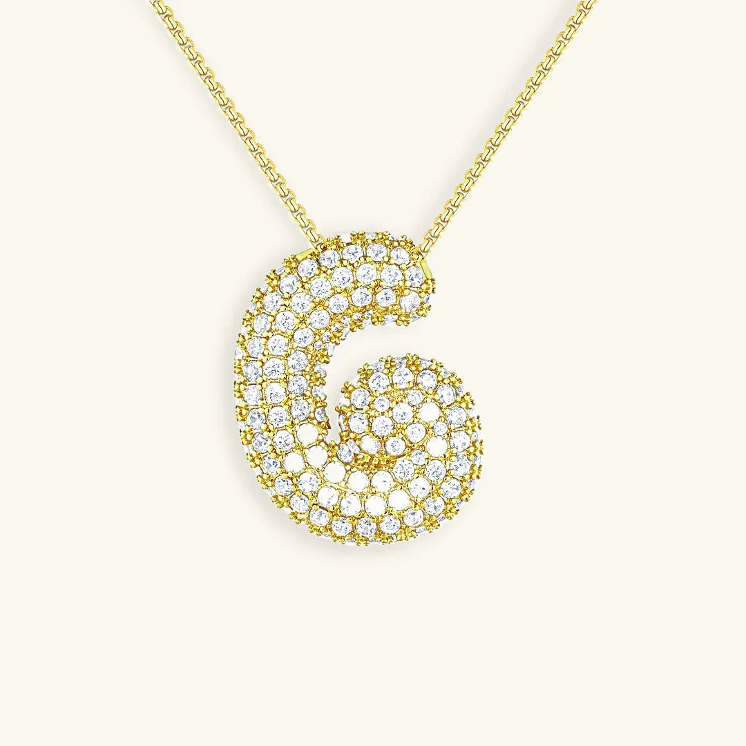 Ala Initial Diamond Necklace