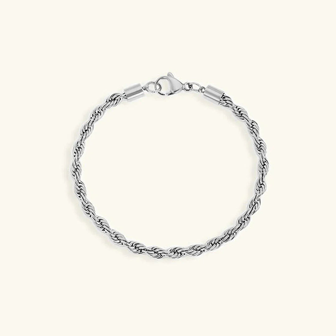 Angela Rope Chain Gold Bracelet