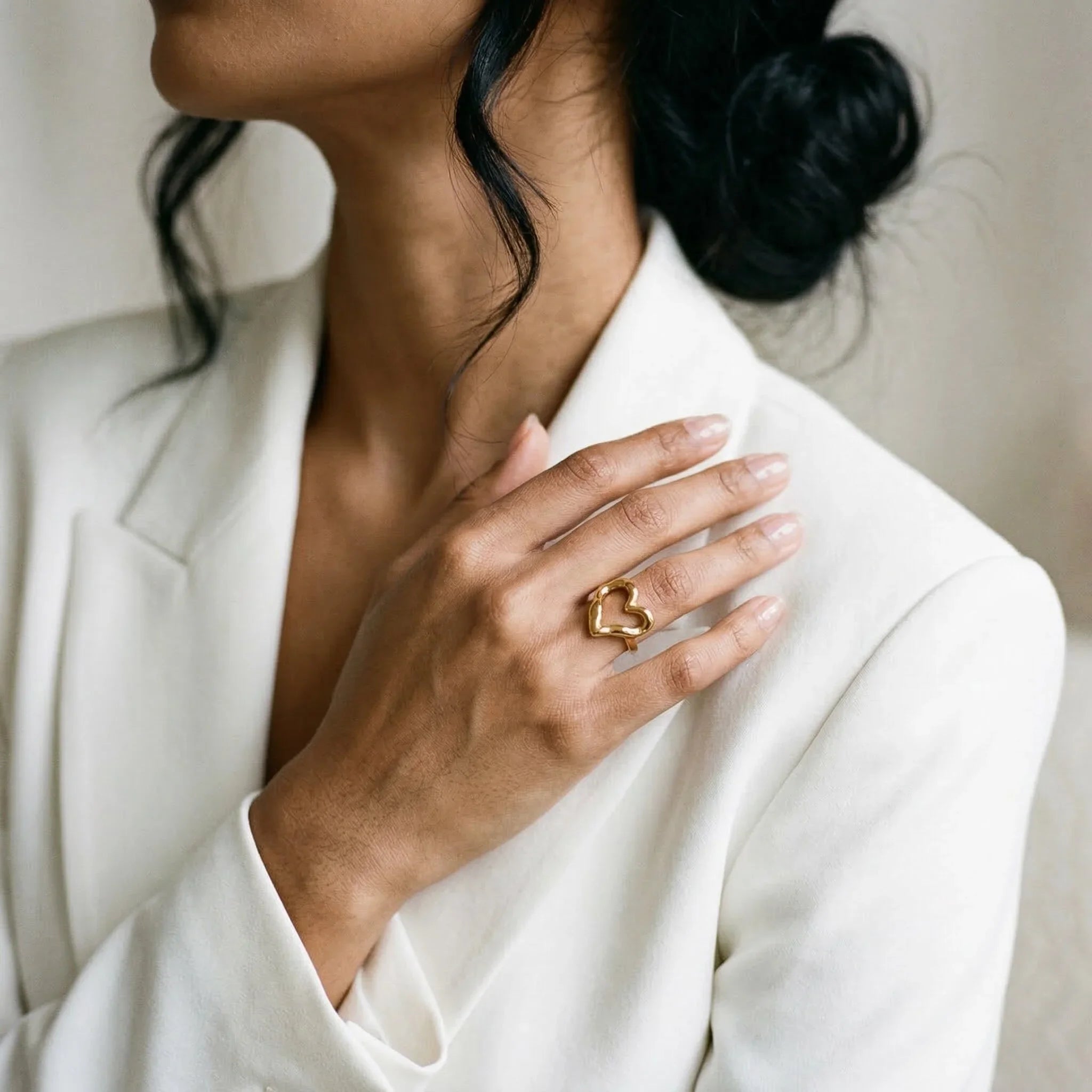 Paris Heart Ring