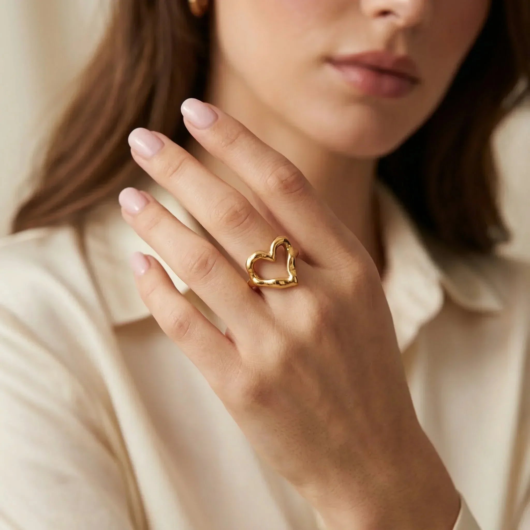 Paris Heart Ring