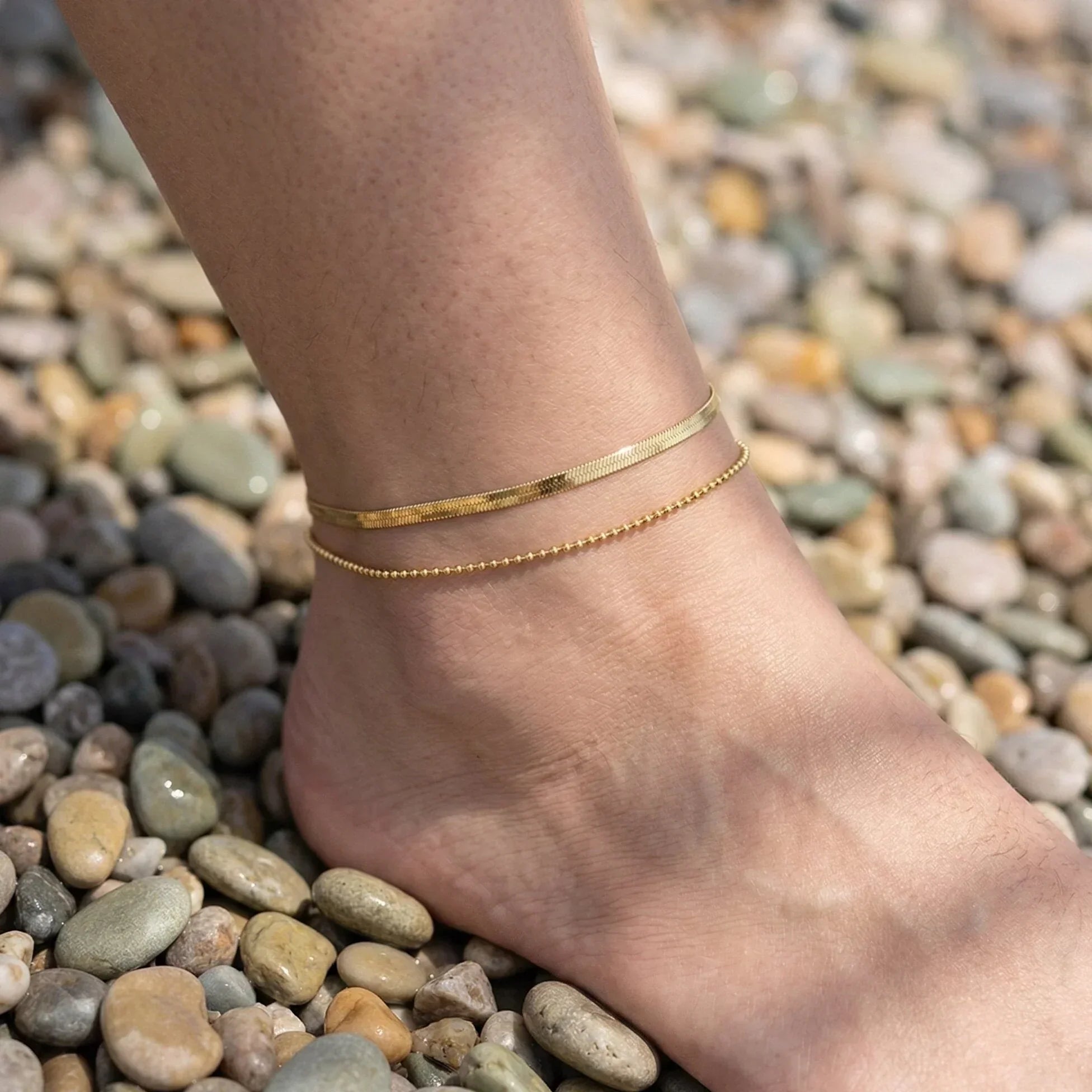 Island Gold Anklet