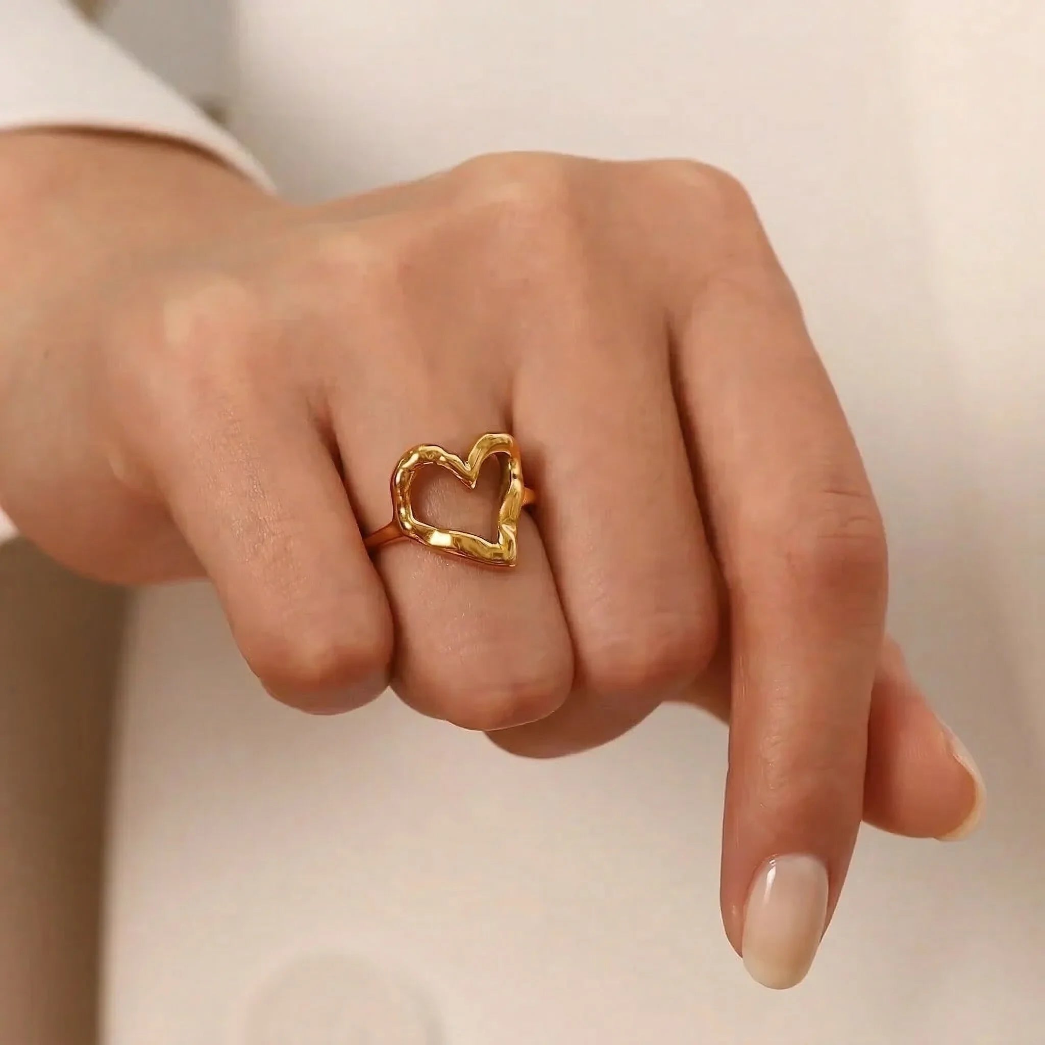 Paris Heart Ring