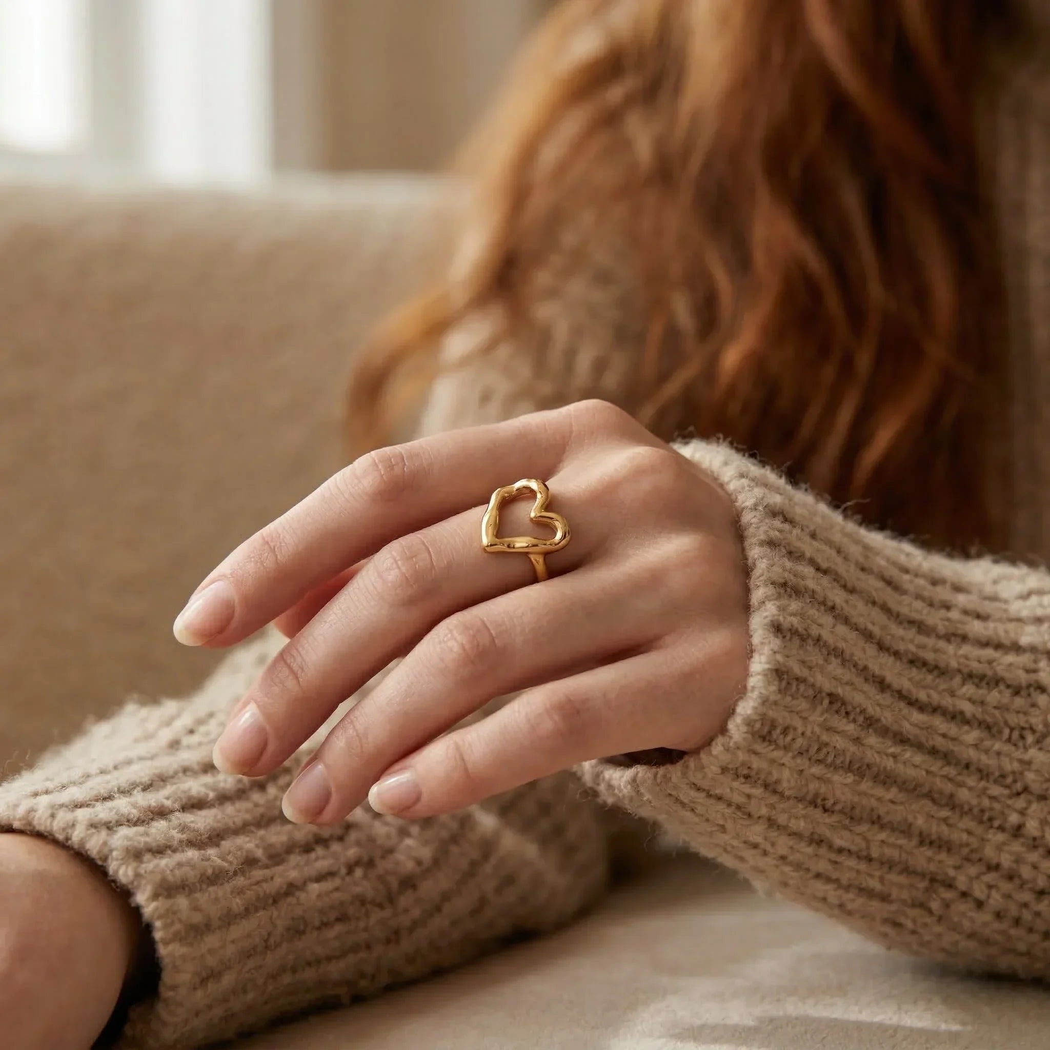 Paris Heart Ring
