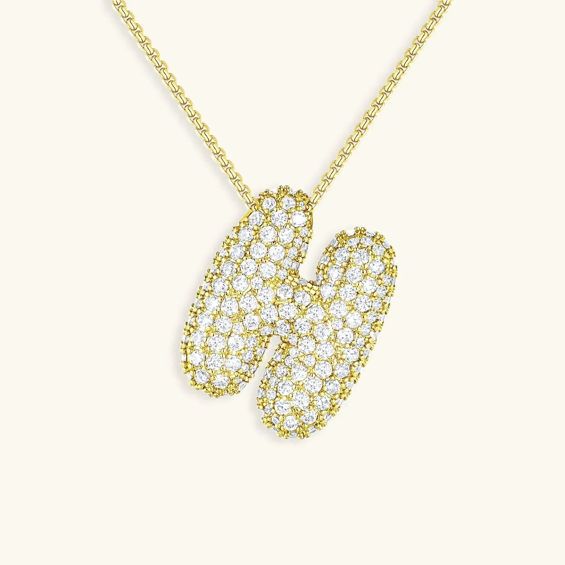 Ala Initial Diamond Necklace