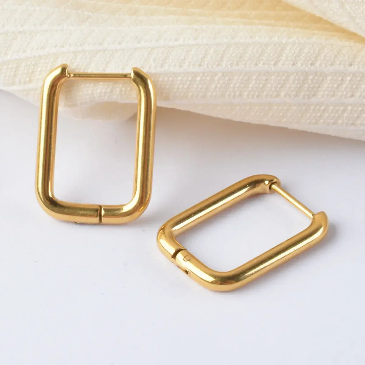 Shine Gold U Hoops