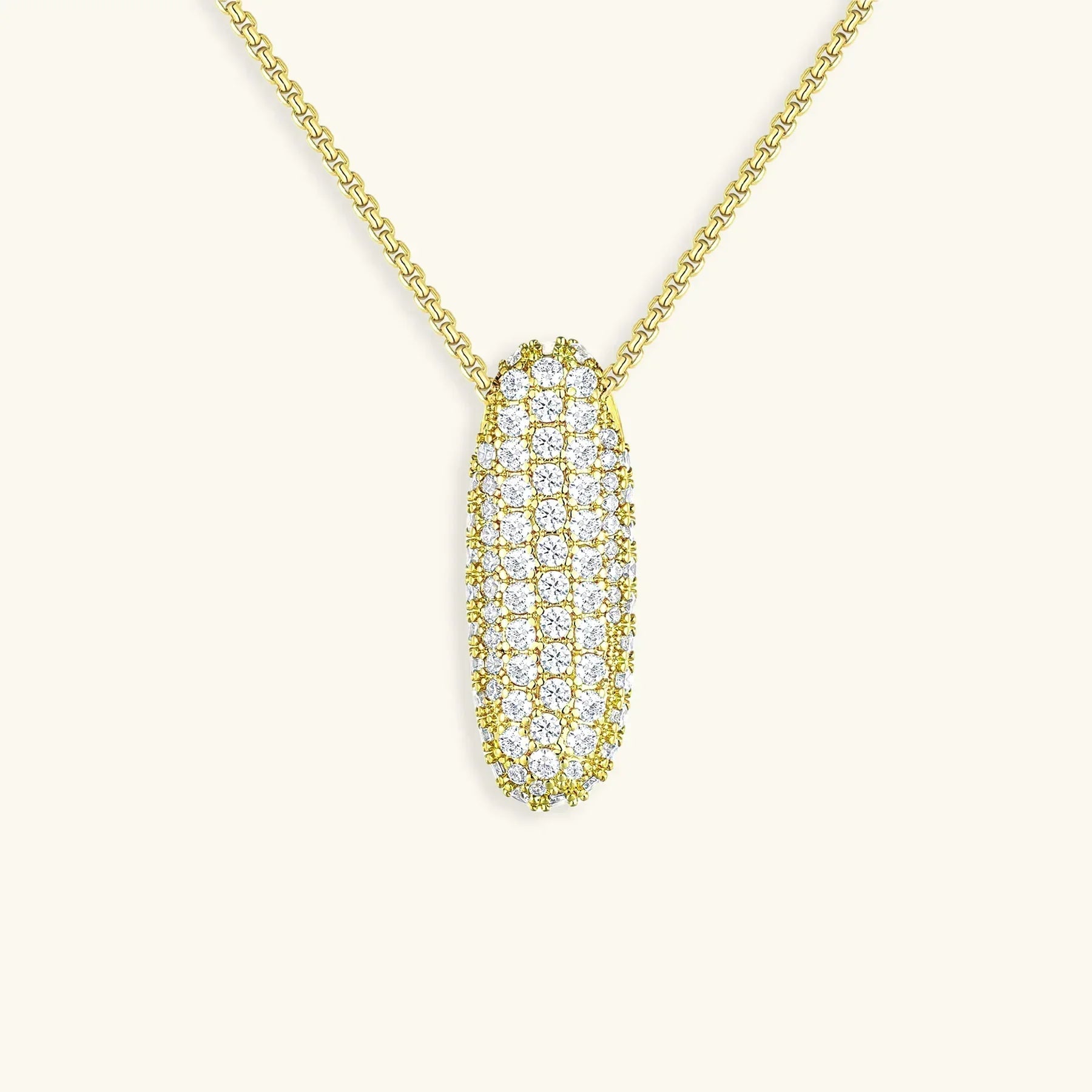 Ala Initial Diamond Necklace